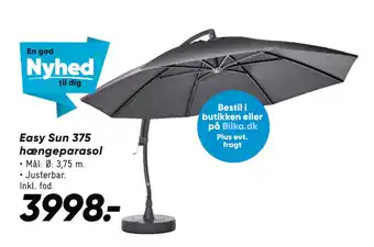 Easy Sun 375 hængeparasol