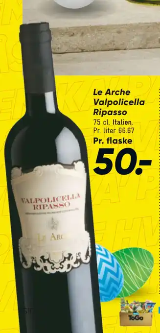 Bilka Le Arche Valpolicella Ripasso tilbud