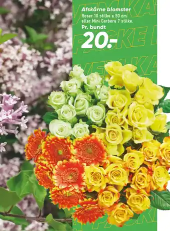 Bilka Afskårne blomster tilbud