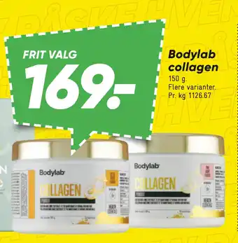 Bilka Bodylab collagen tilbud