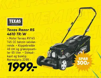 Bilka Texas Razor RS 4610 TR/W tilbud