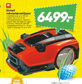 Bilka Einhell robotplæneklipper tilbud