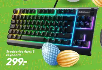 Bilka Steelseries Apex 3 keyboard tilbud