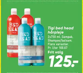 Tigi bed head hårpleje