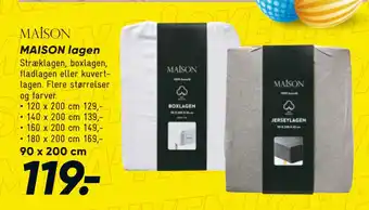 Bilka MAISON lagen tilbud