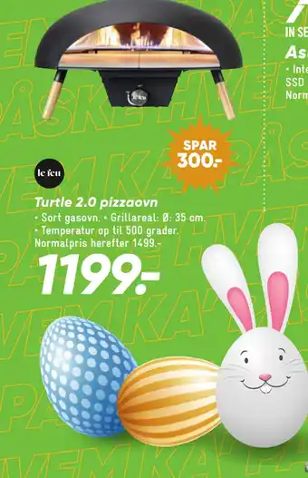 Bilka Turtle 2.0 pizzaovn tilbud