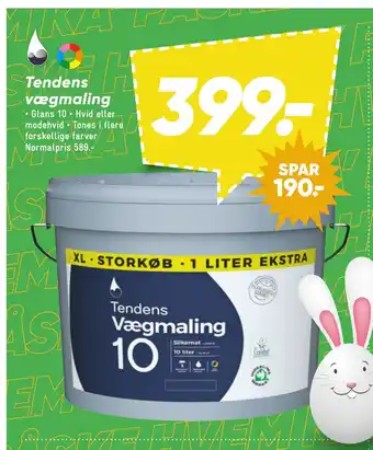 Bilka Tendens vægmaling tilbud