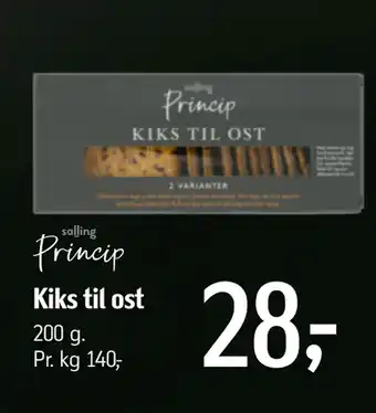 Føtex Kiks til ost tilbud