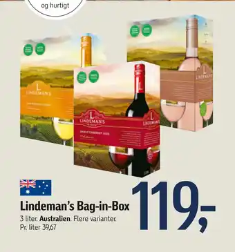 Føtex Lindeman’s Bag-in-Box tilbud