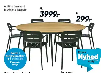 Bilka Athena havestol tilbud