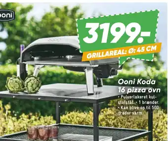 Bilka Ooni Koda 16 pizza ovn tilbud