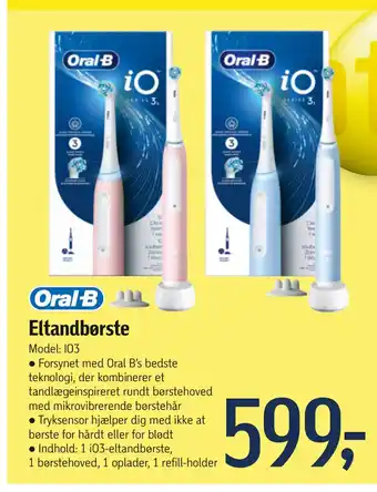 Føtex Eltandbørste tilbud