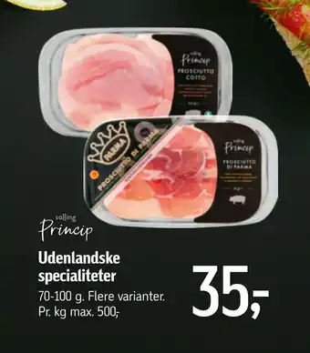 Føtex Udenlandske specialiteter tilbud