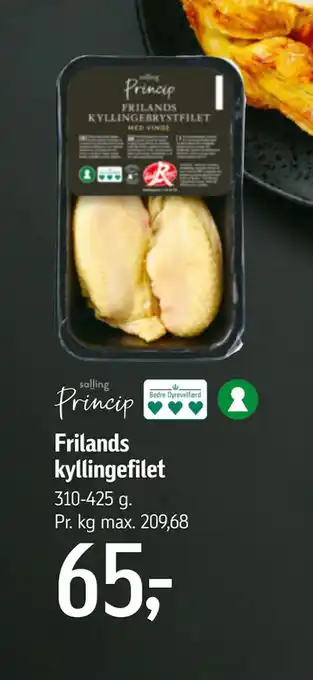 Føtex Frilands kyllingefilet tilbud