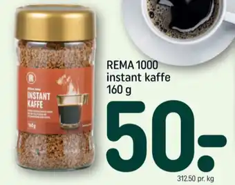 REMA 1000 Instant Kaffe tilbud