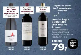 SuperBrugsen Spansk Rødvin tilbud