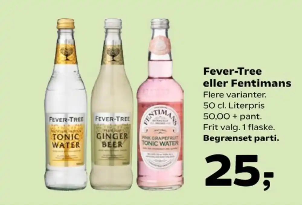 Pink Grapefruit Tonic Water tilbud hos SuperBrugsen