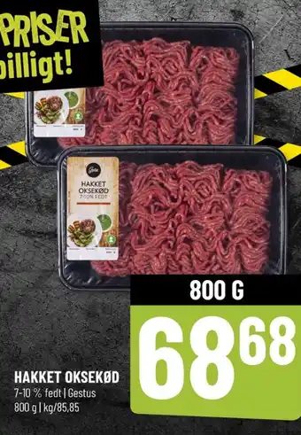 Løvbjerg Hakket oksekød 7-10% tilbud