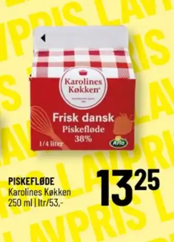 Løvbjerg Piskefløde 38% tilbud
