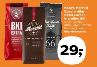 Kvickly Kaffe Formalet tilbud