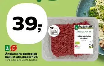 Kvickly Hakket oksekød 8-12% tilbud