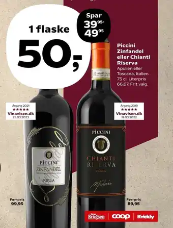Kvickly Italiensk Rødvin tilbud