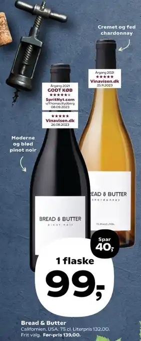 Kvickly Californisk Hvidvin tilbud