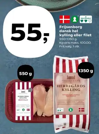 Kvickly Kyllingebrystfilet tilbud