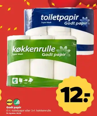 Netto Køkkenrulle tilbud