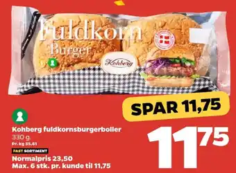 Fuldkorn Burgerboller