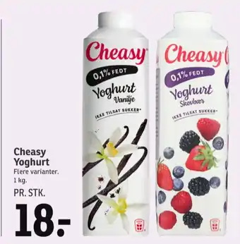 SPAR Yoghurt Vanilje tilbud