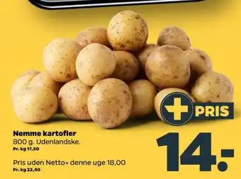Netto Kartofler tilbud