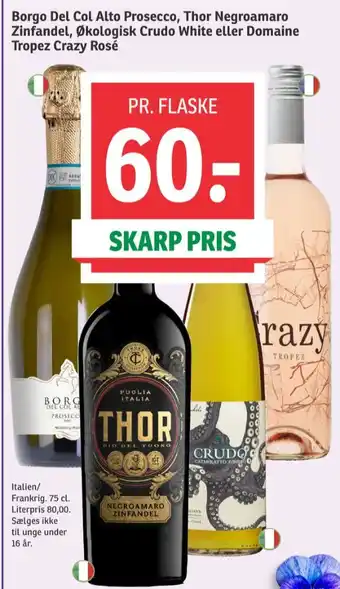 SPAR Fransk Rosévin tilbud