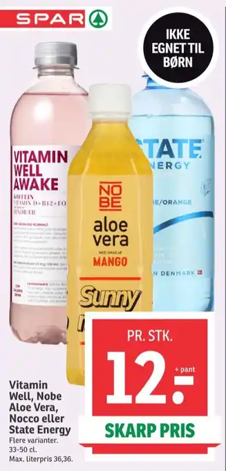 SPAR Energidrik tilbud