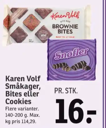 SPAR Cookies tilbud