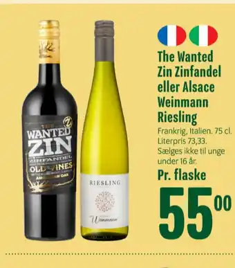 Min Købmand Italiensk Rødvin tilbud