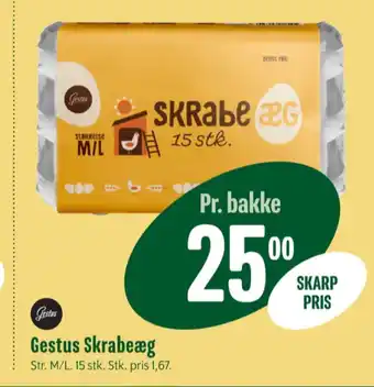Min Købmand Skrabeæg M/L tilbud