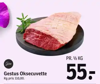 SPAR Gestus Oksecuvette tilbud