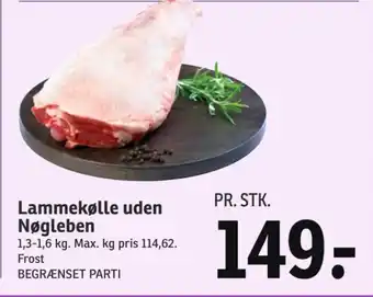SPAR Lammekølle uden Nøgleben tilbud