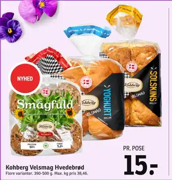 SPAR Kohberg Velsmag Hvedebrød tilbud