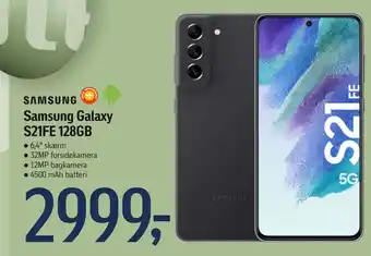 Føtex Samsung Galaxy S21FE 128GB tilbud