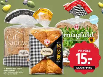 MENY KOHBERG VELSMAG HVEDEBRØD tilbud