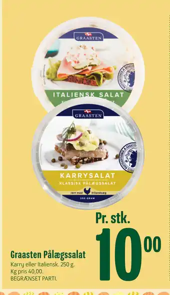 Min Købmand Graasten Pålægssalat tilbud