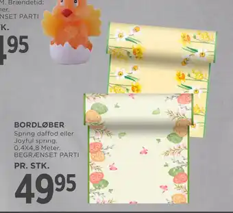 MENY BORDLØBER tilbud