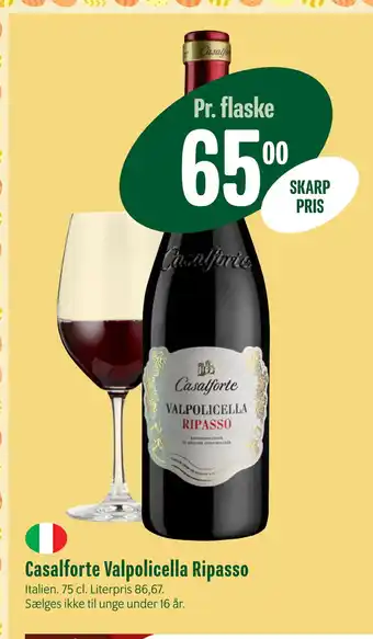 Min Købmand Casalforte Valpolicella Ripasso tilbud