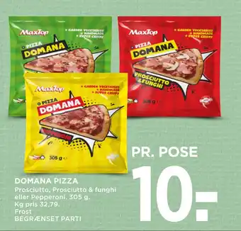 MENY DOMANA PIZZA tilbud