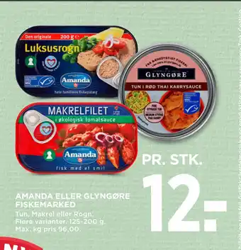 MENY AMANDA ELLER GLYNGØRE FISKEMARKED tilbud