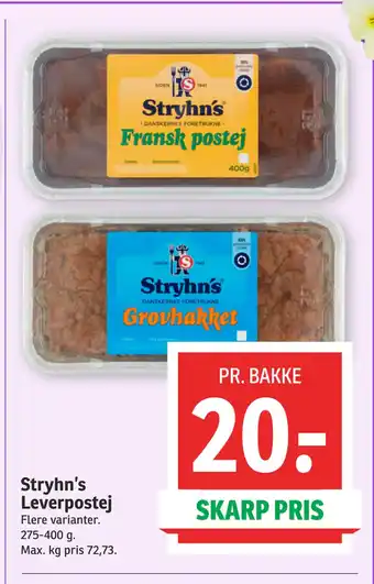 Stryhn’s Leverpostej