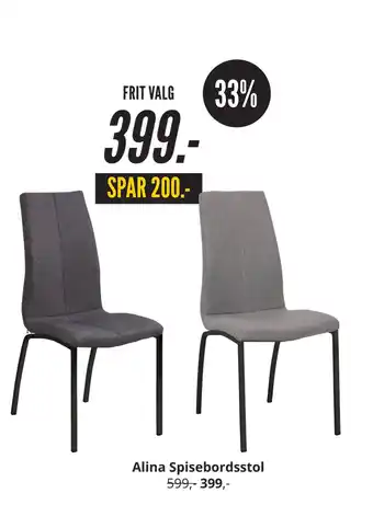 My Home Alina Spisebordsstol tilbud