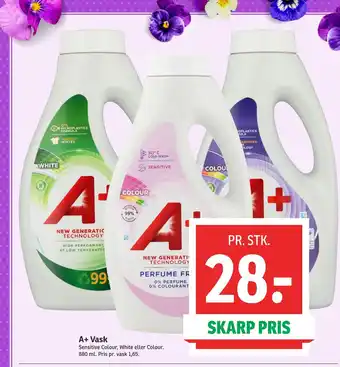 SPAR A+ Vask tilbud